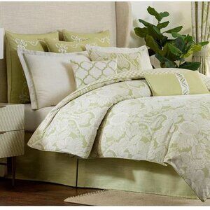 NWT NEW ROSE TREE EURO Sham Wexford Cotton Green MSRP: $79